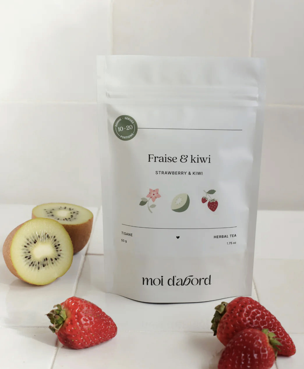 Tisane - Fraise Kiwi - Moi d'abord - 50g